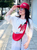 تیشرت طرح فلفل 🌶️دخترونه باکسی ترند و جذاب