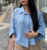 شومیز باکسی دخترونه سَبُک و خُنَک