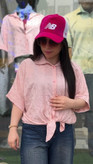 شومیز جلو گره طرح پاپیون🎀